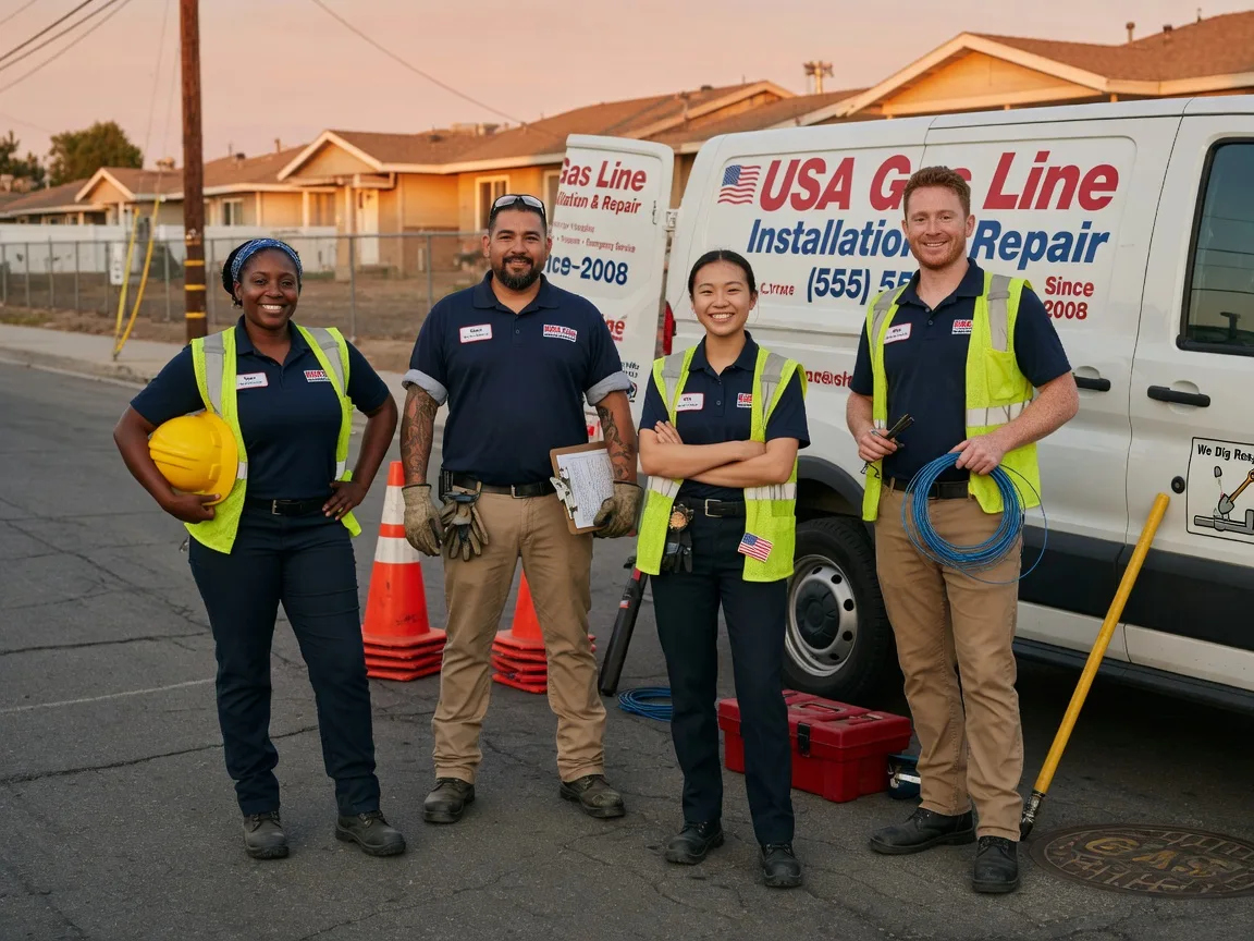 Gas Line Installation company in Hillsboro, AL